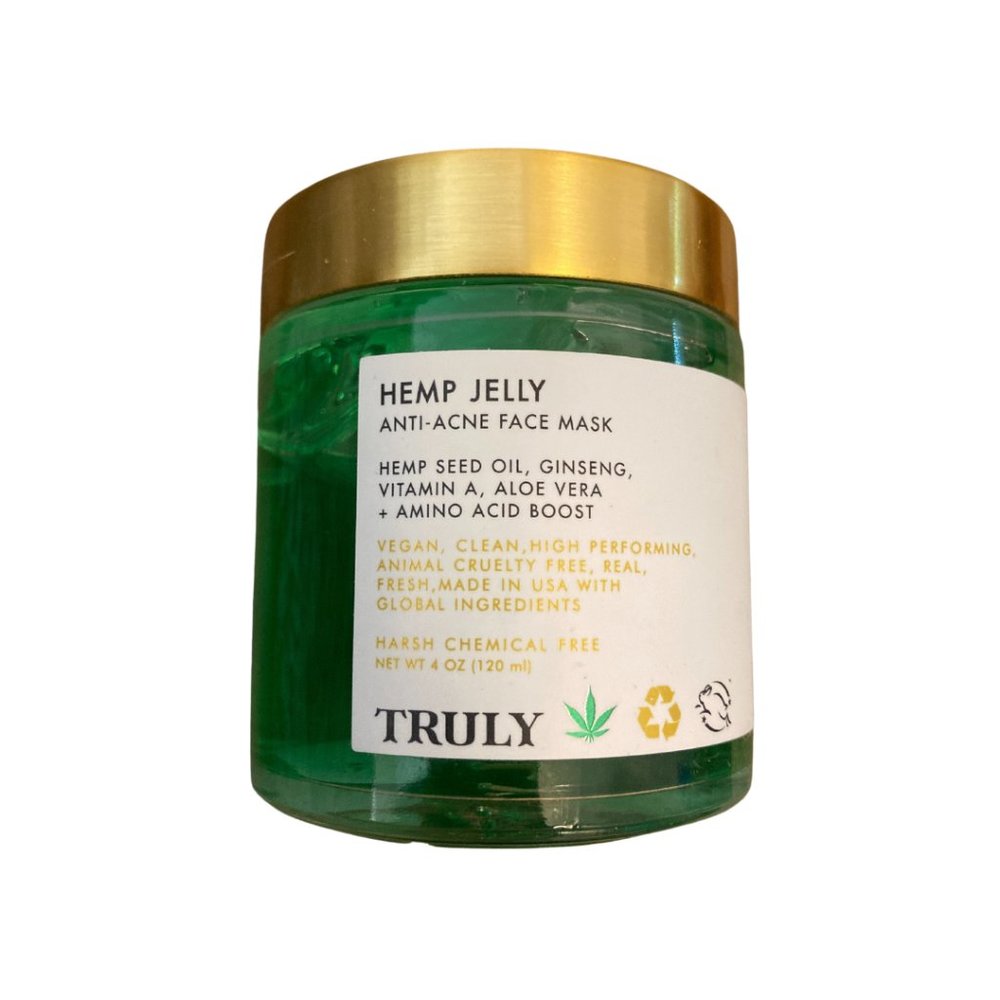 Truly Beauty Hemp Jelly Anti-Blemish Body Mask - OPENED